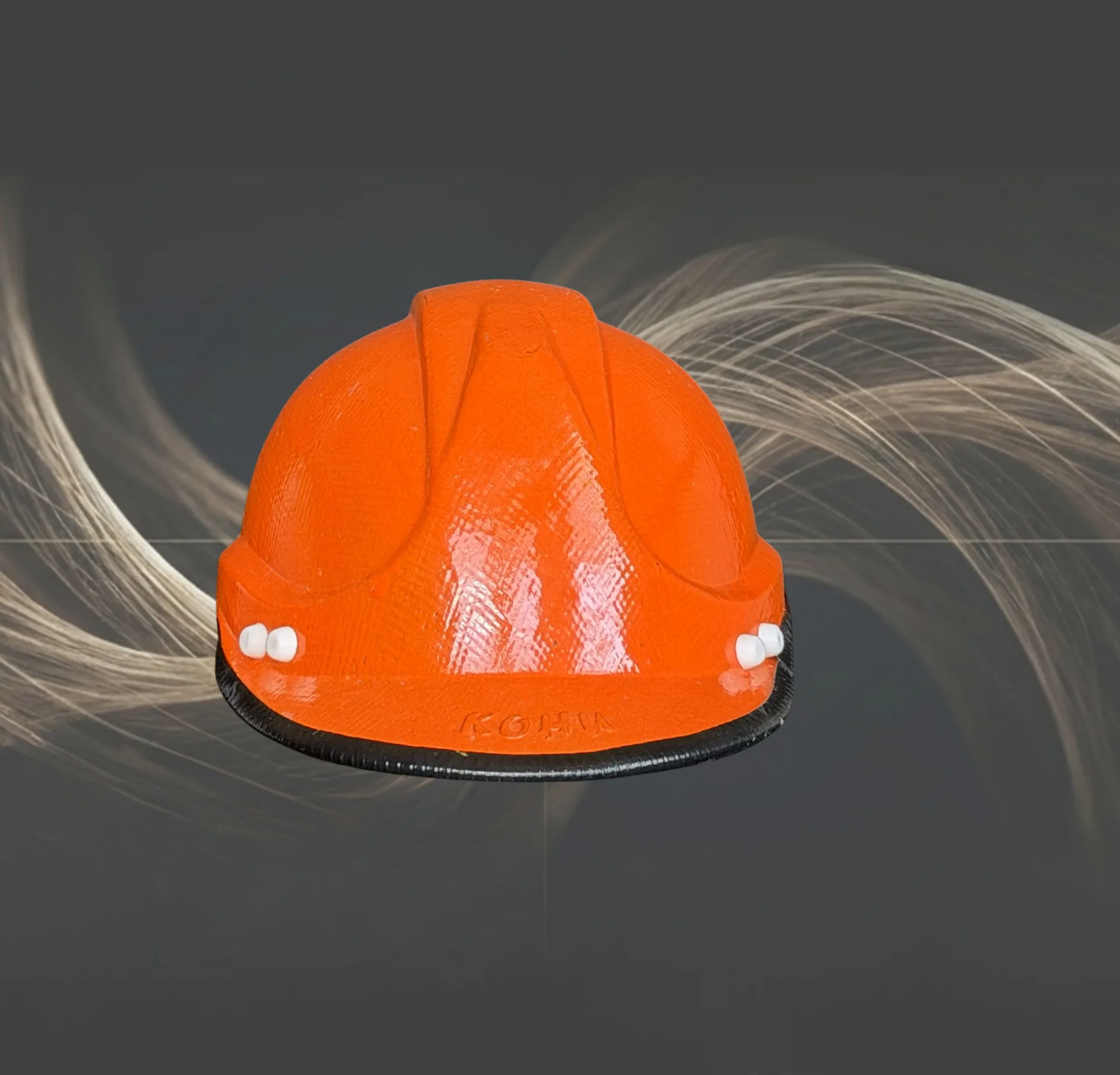 Orange Helmet - Tortoise Orange