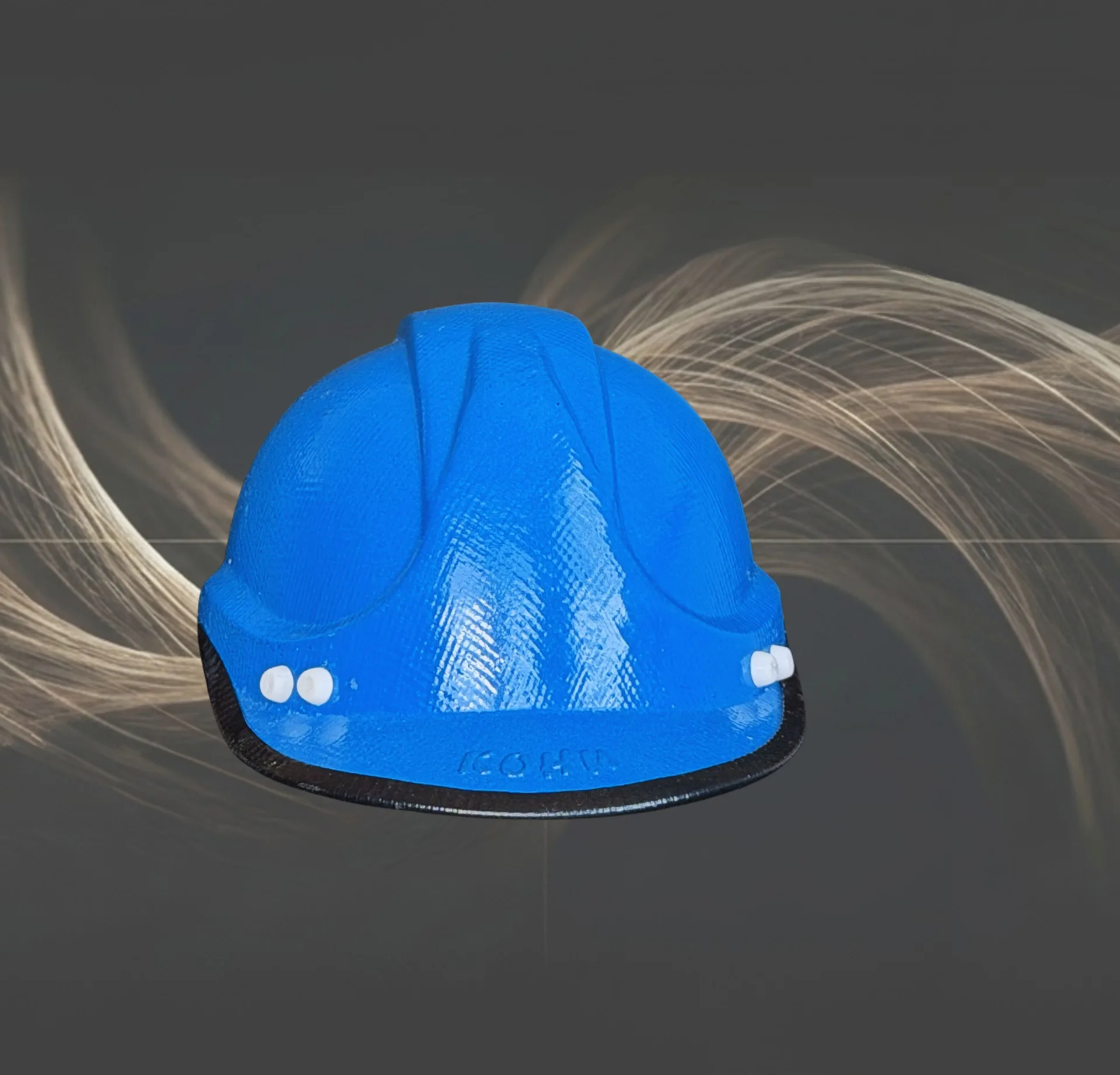 Blue Helmet - Tortoise Blue