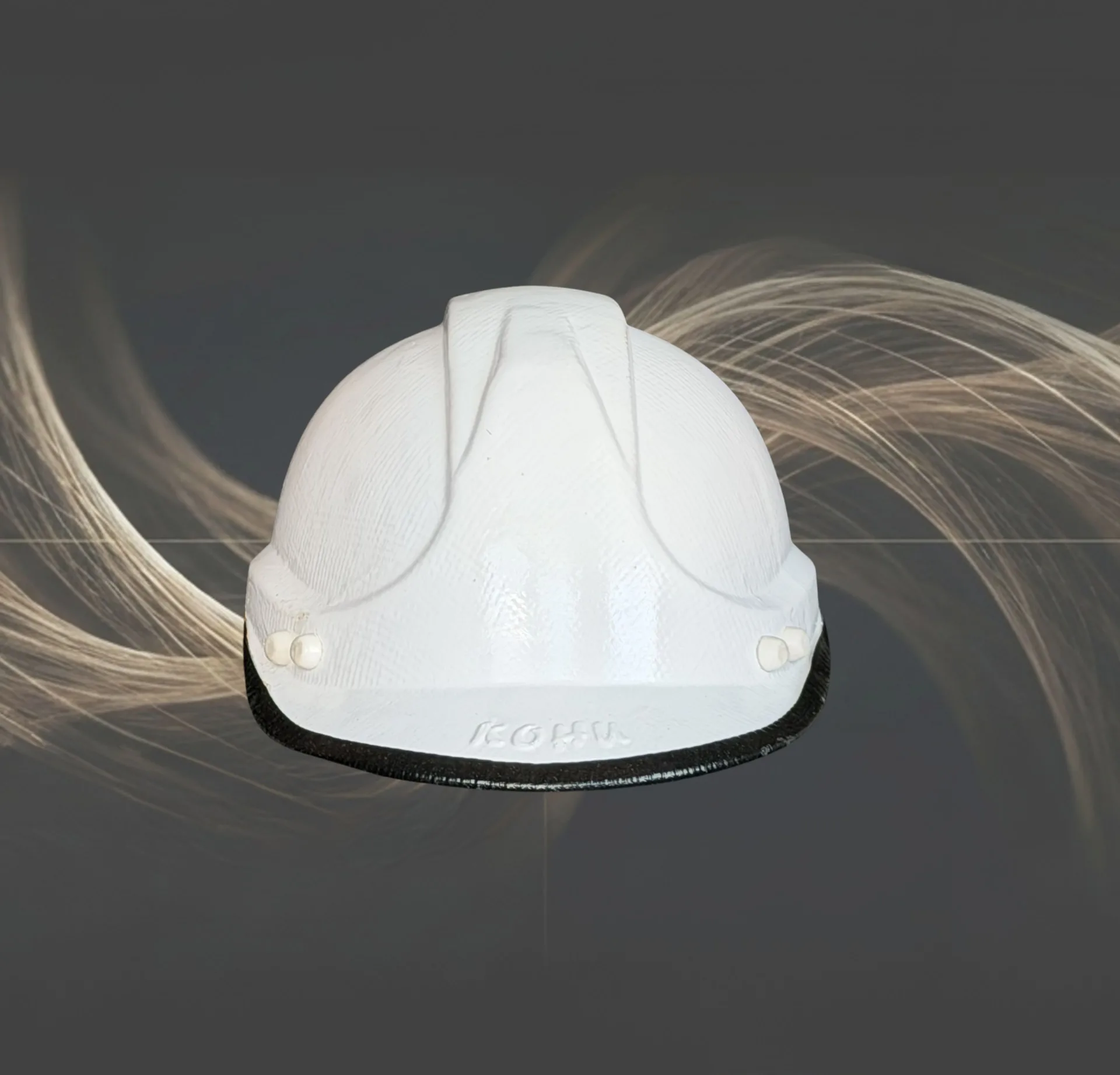 White  Helmet - Tortoise White